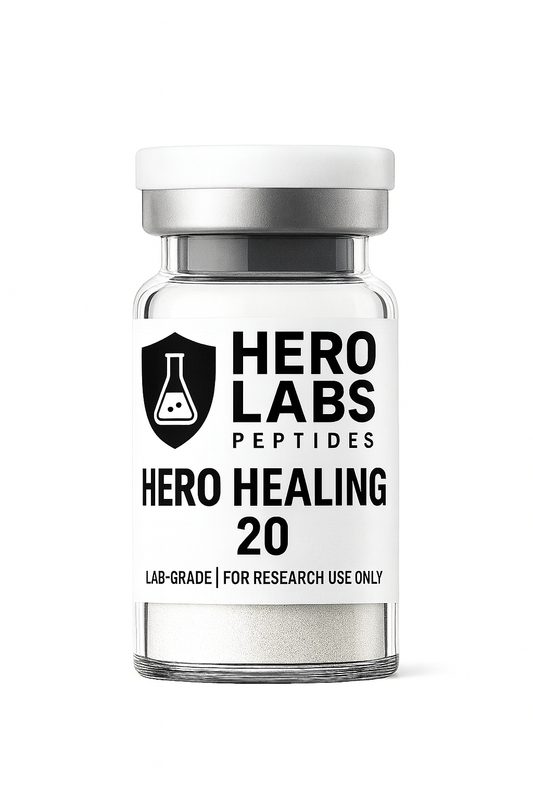 BPC-157 10mg + TB500 10mg (HERO HEALING 20)